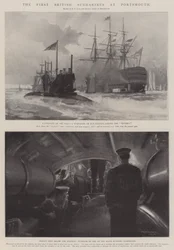 Die ersten britischen U-Boote in Portsmouth